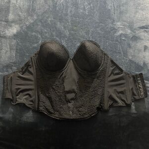 Maidenform Black Lace Bustier